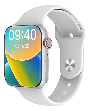 SMART WATCH W29 PRO 1GB CAPINHA MICROWEAR BRANCO 5154