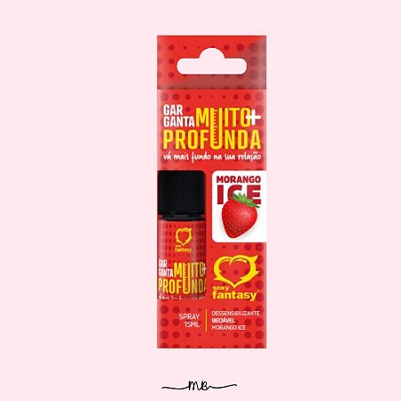 GARGANTA MUITO MAIS PROFUNDA - MORANGO ICE