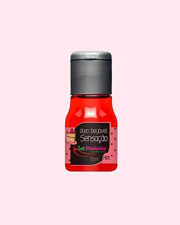 ÓLEO BEIJÁVEL HOT SENSAÇÃO 15ml
