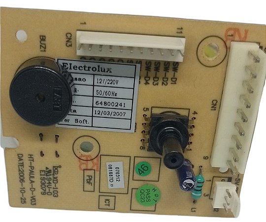 PRESSOSTATO ELETRÔNICO LAVADORA ELETROLUX LTS 12