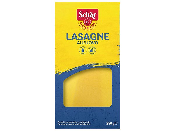 Massa Para Lasanha Sem Glúten e Lactose Lasagne Schar g Nutramundo Alimentos