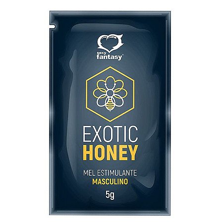 Exotic Honey Gel Estimulante Masculino Sachê 5g SexyFantasy