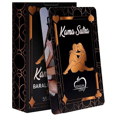 Baralho Kama Sutra Hétero Erótico Soft 55 Cartas - Copag