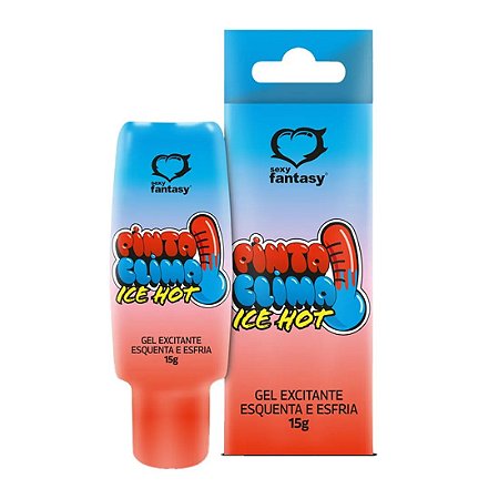 Pinta Clima Excitante em Gel Ice e Hot 15g - Sexy Fantasy