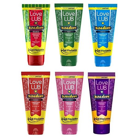 Love Lub Bubbalove Lubrificante Corporal Beijável 60g - La Pimienta