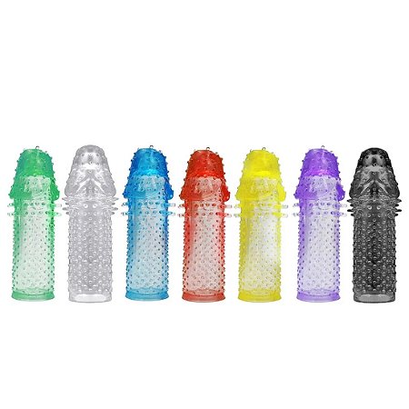 Capa Peniana Extensora com Estimulador - Desire