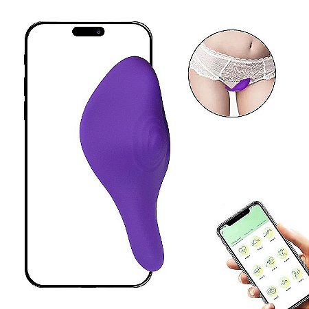 Vibrador de Calcinha Invisible Wearable - Importado