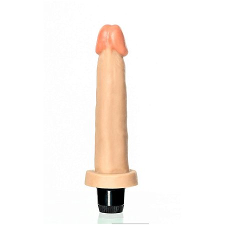 Prótese Bred Realistic Skin com Vibrador 16,5cm - Upper