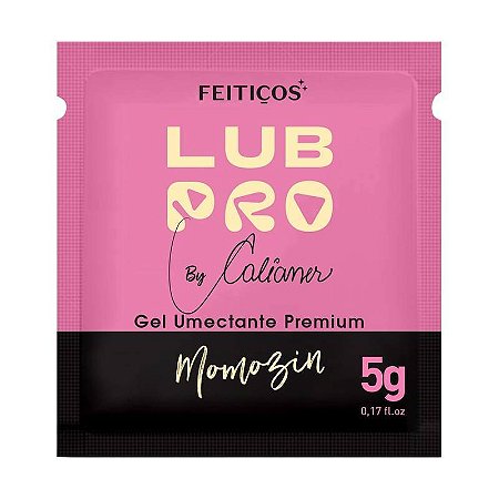 LubPro Sachê Momozin By Calianer Lubrificante Premium 5g - Feitiços