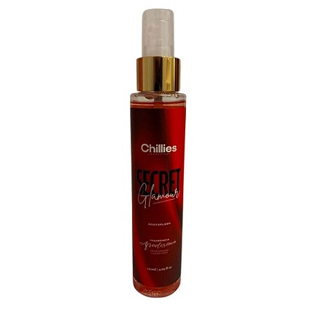 Secret Glamour Body Splash com Fragrância Afrodisíaca 120ml - Chillies