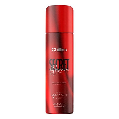 Secret Glamour Desodorante Íntimo com Fragrância Afrodisíaca 166ml - Chillies