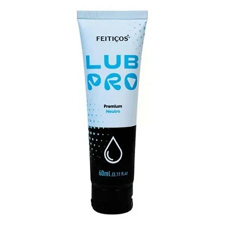 LubPro Neutro Lubrificante Premium 60ml - Feitiços