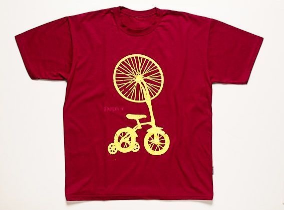 2_Camiseta Bicicleta Vermelha