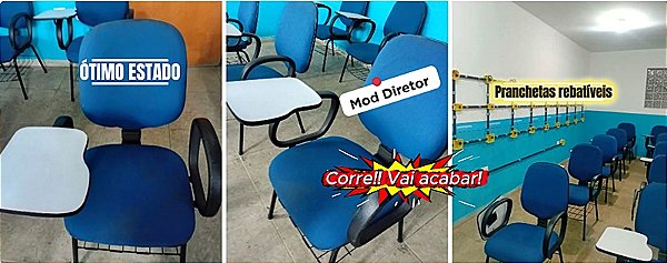 Lindas Cadeiras Universitárias Para Treinamento