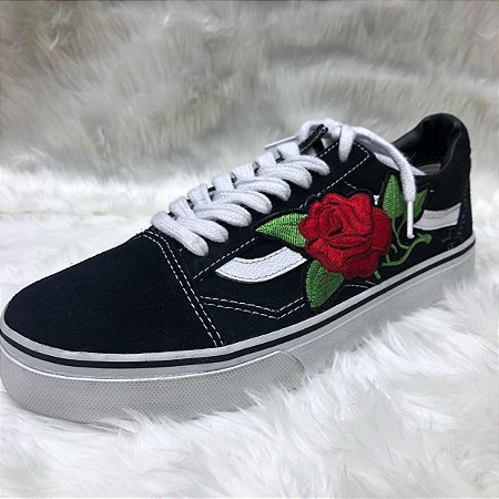 vans old skool con rosas bordadas - Tienda Online de Zapatos, Ropa y  Complementos de marca