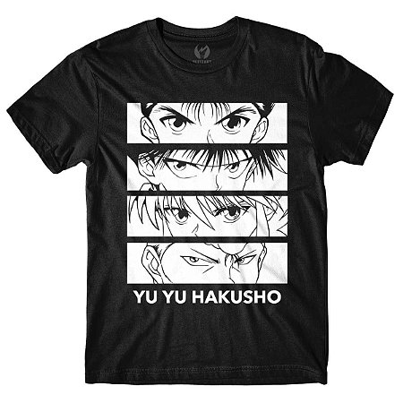 Camiseta Yu Yu Hakusho - Preta