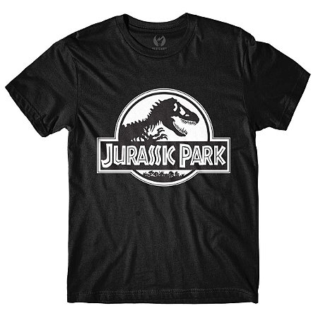 Camiseta Jurassic Park - Preta