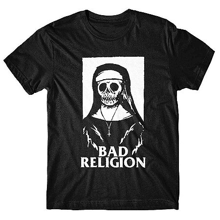 Camiseta Bad Religion - Preta