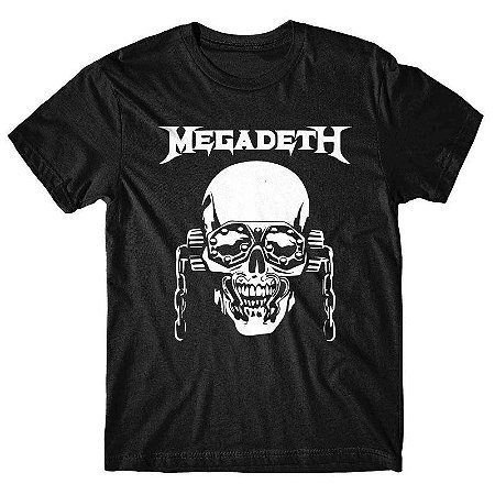 Camiseta Megadeth - Preta