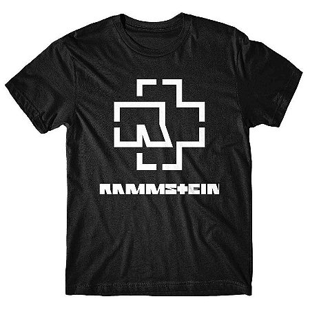 Camiseta Rammstein - Preta
