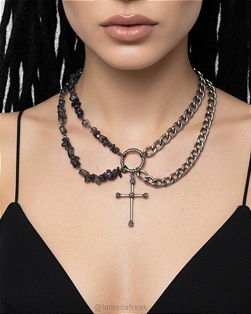 COLAR GOTH CRICKET - AC328