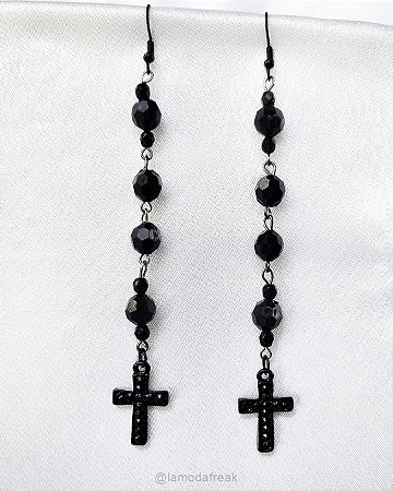 BRINCO BLACK ROSARY - AC314