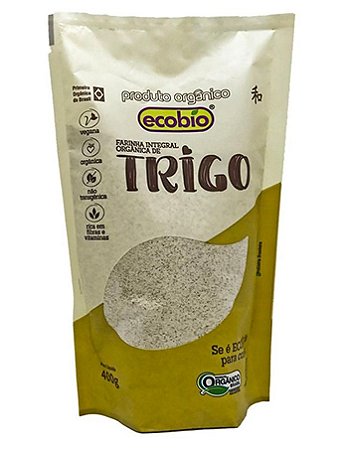 Ecobio Farinha de Trigo Integral Orgânica 400g