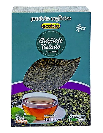 Ecobio Chá Mate Tostado a Granel Orgânico 250g