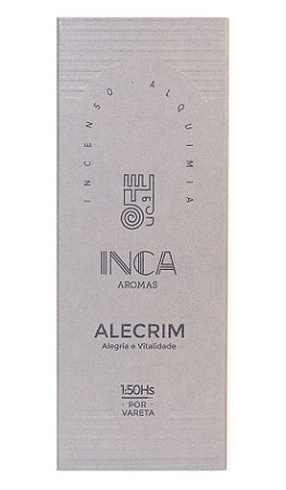 Inca Incenso Natural Alecrim