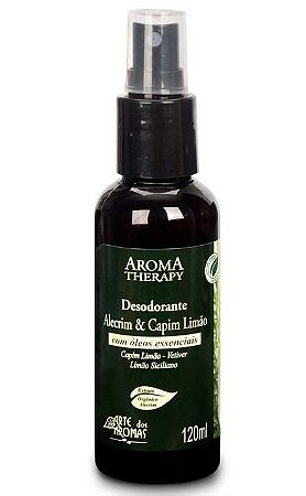 Arte dos Aromas Desodorante Natural Alecrim e Capim Limão Spray 120ml