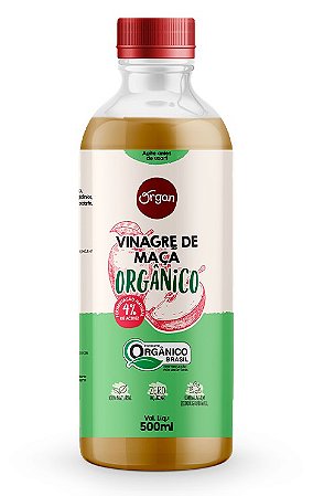 Organ Vinagre de Maçã Orgânico 500ml