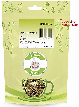 QLY Ervas Chá de Carqueja Fracionado 30g