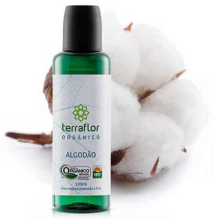 Terra Flor Óleo de Algodão Orgânico 120ml