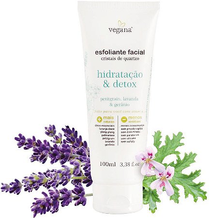 WNF Vegana Esfoliante Facial Hidratação & Detox 100ml