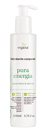 WNF Vegana Hidratante Corporal Pura Energia 200ml