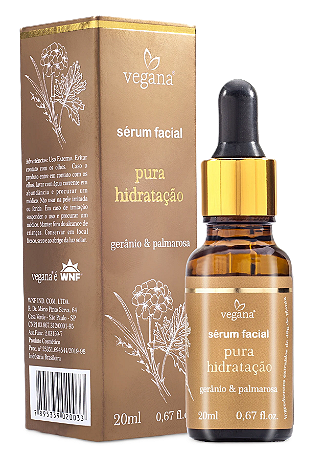 WNF Vegana Sérum Facial Pura Hidratação 20ml