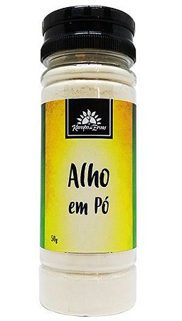 Kampo de Ervas Alho em Pó Condimento Puro 50g