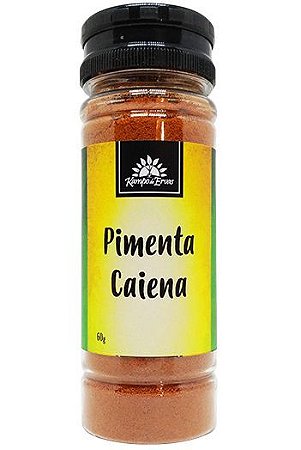 Kampo de Ervas Pimenta Caiena em Pó Condimento Puro 60g