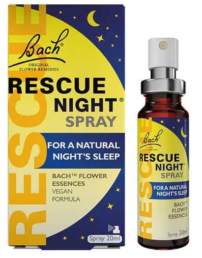 Florais de Bach Rescue Night Spray Original Sem Álcool 20ml