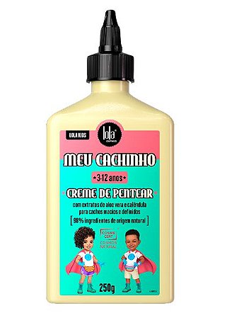 Lola Kids Meu Cachinho Creme de Pentear Infantil 250g