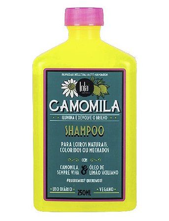 Lola Camomila Shampoo Cabelos Loiros 250ml