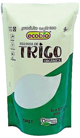 Ecobio Farinha de Trigo Branca Orgânica 500g