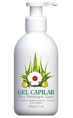 Multi Vegetal Gel Modelador Capilar com Aloe, Hibisco e Jojoba 230g