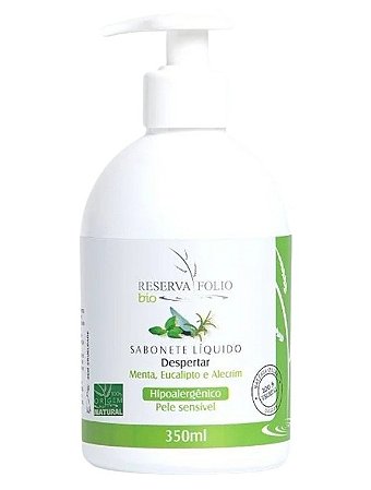 Reserva Folio Sabonete Líquido Despertar com Menta, Eucalipto e Alecrim