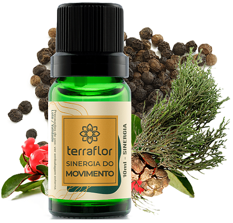 Terra Flor Sinergia do Movimento com Óleos Essenciais 10ml