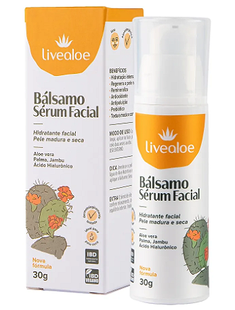 Livealoe Bálsamo Sérum Facial 30g