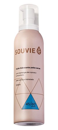 Souvie 45-60 Loção Hidratante Corporal Orgânica Peles Secas com Cupuaçu 200ml