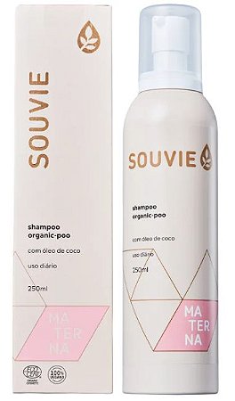 Souvie Materna Shampoo Organic-Poo com Óleo de Coco 250ml