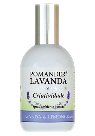 Pomander Lavanda Criatividade com Lemongrass Spray Ambiente 100ml
