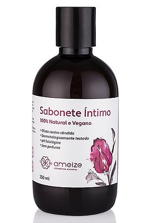 Ameize Sabonete Líquido Íntimo Natural Sem Fragrância 250ml